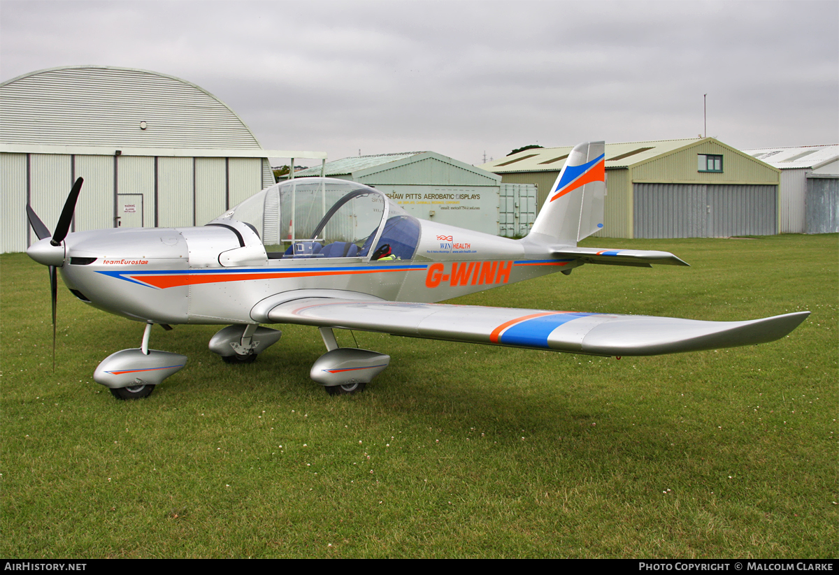 Aircraft Photo of G-WINH | Cosmik EV-97 TeamEurostar UK | Win Health Medical | AirHistory.net #113316