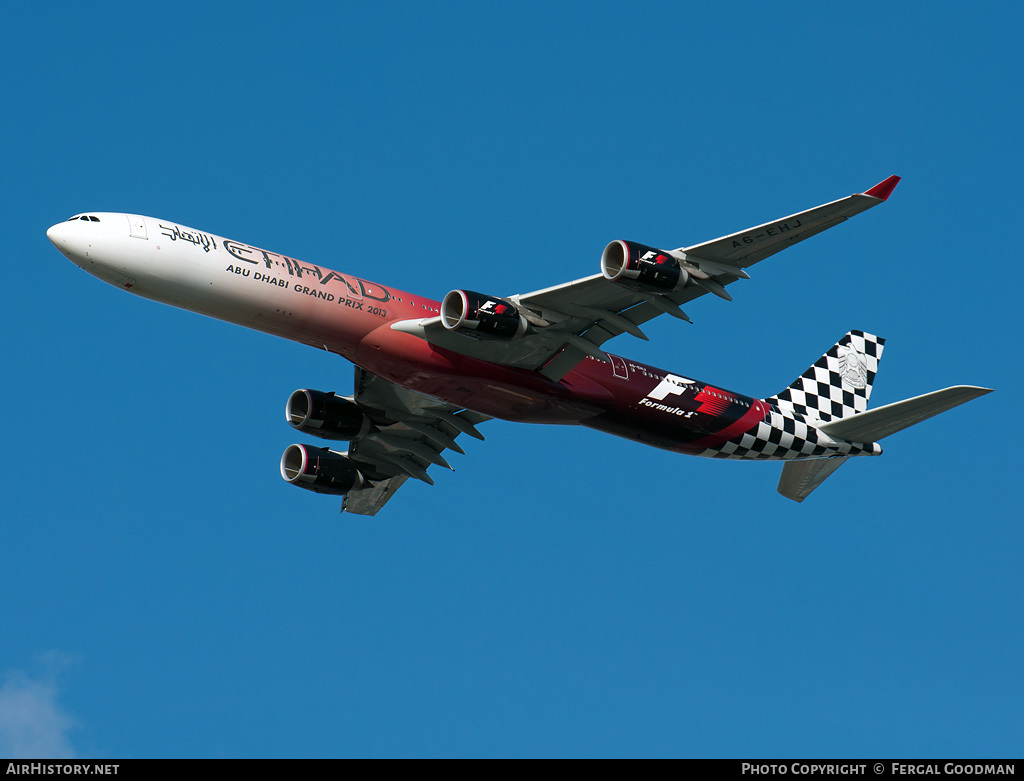 Aircraft Photo of A6-EHJ | Airbus A340-642 | Etihad Airways