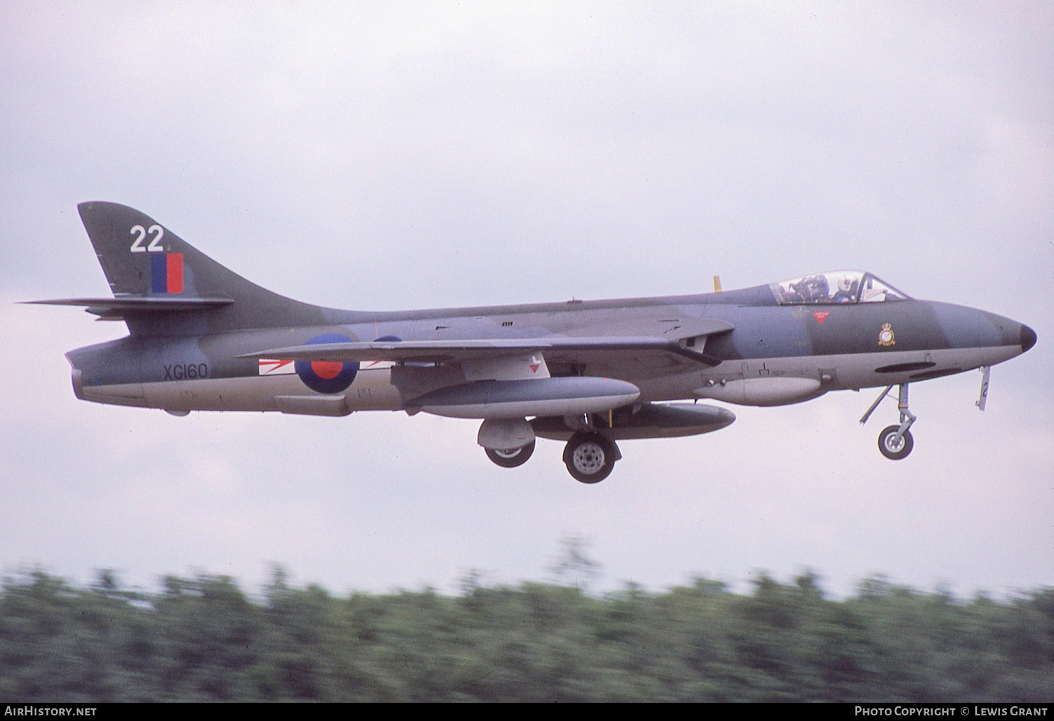 Aircraft Photo of XG160 | Hawker Hunter F6A | UK - Air Force | AirHistory.net #113323