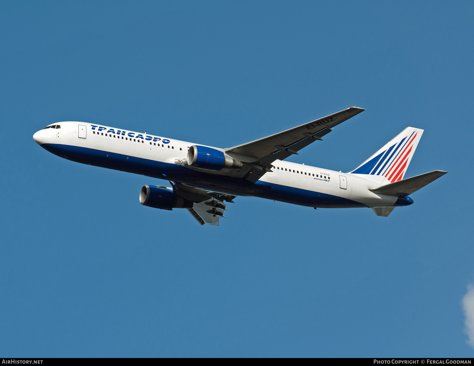 Aircraft Photo of EI-RUZ | Boeing 767-3Q8/ER | Transaero Airlines | AirHistory.net #113325