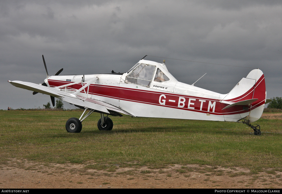 Aircraft Photo of G-BETM | Piper PA-25-235 Pawnee | Yorkshire Gliding Club | AirHistory.net #113333