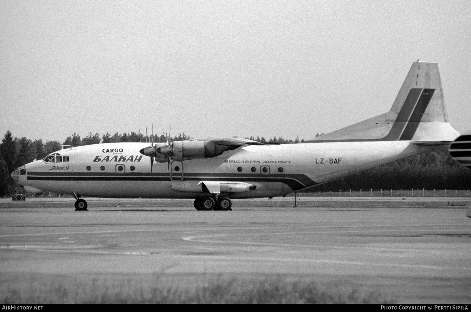 Aircraft Photo of LZ-BAF | Antonov An-12B | Balkan - Bulgarian Airlines Cargo | AirHistory.net #113363