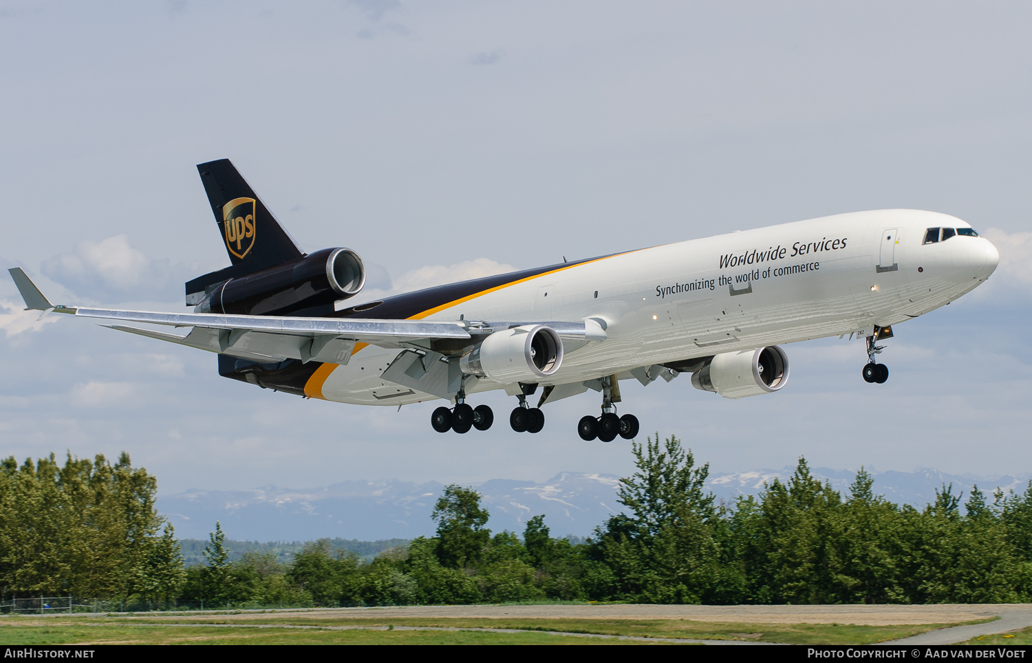 Aircraft Photo of N282UP | McDonnell Douglas MD-11/F | United Parcel Service - UPS | AirHistory.net #113380