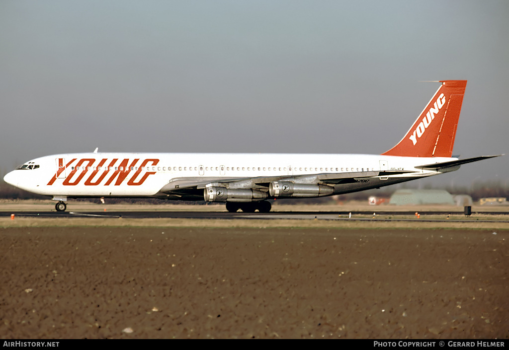 Aircraft Photo of OO-YCK | Boeing 707-338C | Young Cargo | AirHistory.net #113383