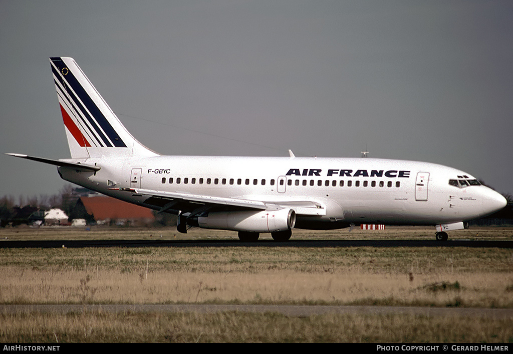 Aircraft Photo of F-GBYC | Boeing 737-228/Adv | Air France | AirHistory.net #113385