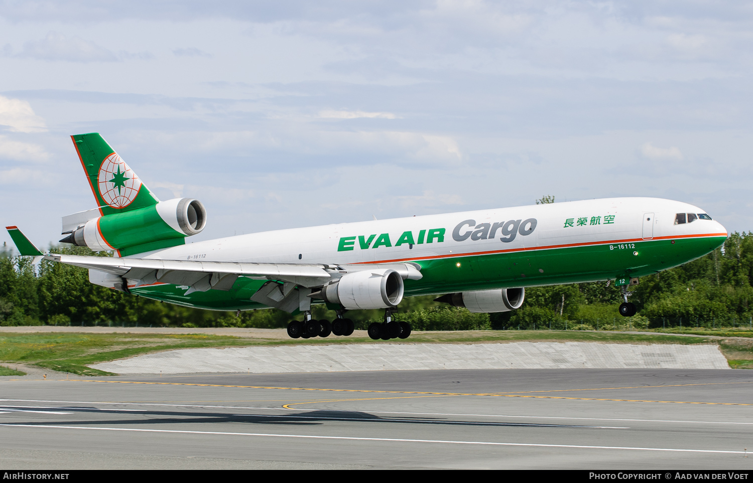 Aircraft Photo of B-16112 | McDonnell Douglas MD-11F | EVA Air Cargo | AirHistory.net #113396