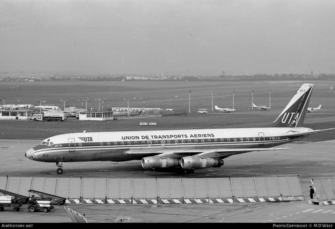 Aircraft Photo of F-BLLC | Douglas DC-8-53 | UTA - Union de Transports Aériens | AirHistory.net #113401
