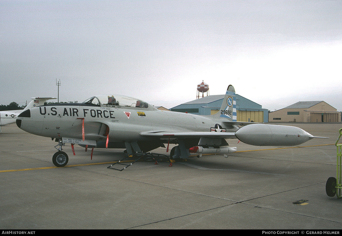 Aircraft Photo of 52-9692 / 29692 | Lockheed T-33A | USA - Air Force | AirHistory.net #113404