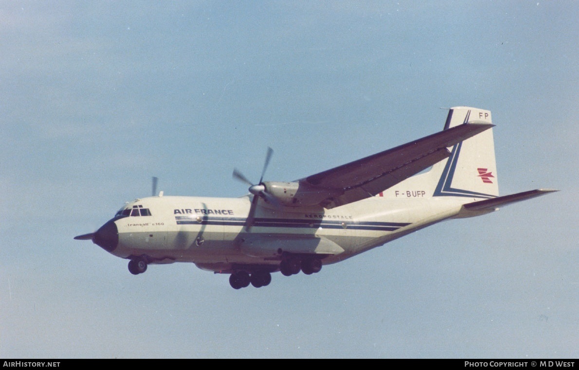 Aircraft Photo of F-BUFP | Transall C-160P | Air France | AirHistory.net #113405
