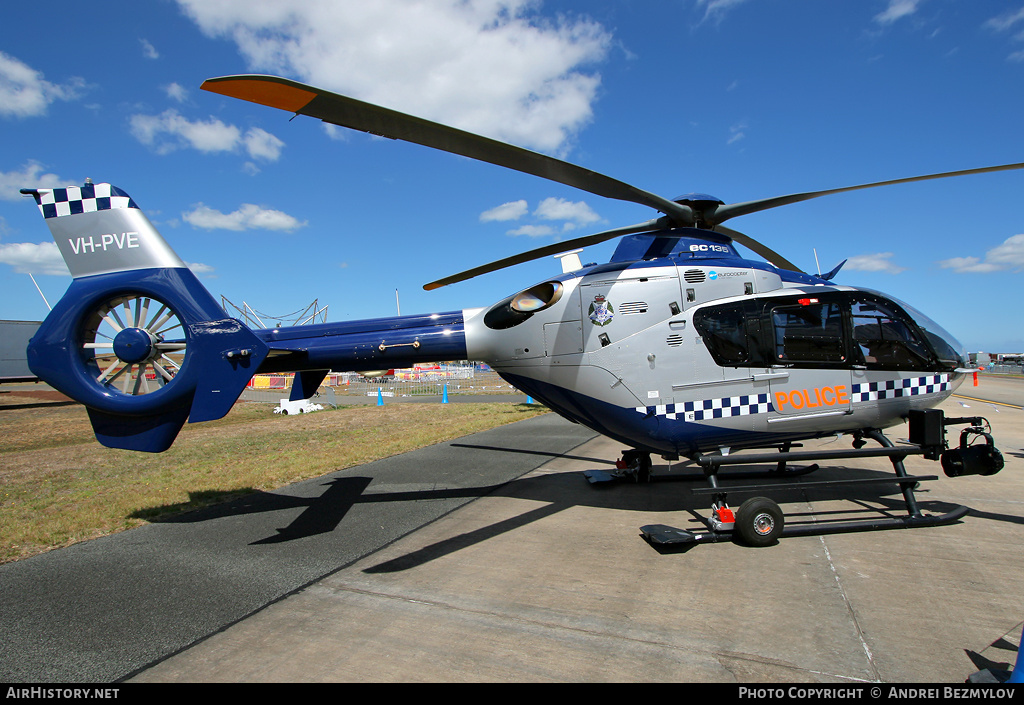 Aircraft Photo of VH-PVE | Eurocopter EC-135T-2+ | Victoria Police | AirHistory.net #113417
