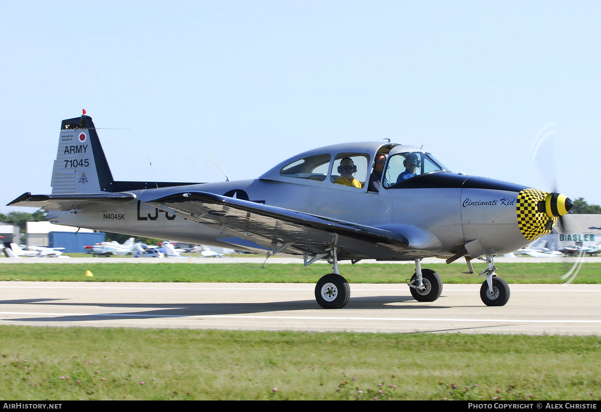 Aircraft Photo of N4045K / 71045 | North American Navion (NA-145) | USA - Army | AirHistory.net #113428