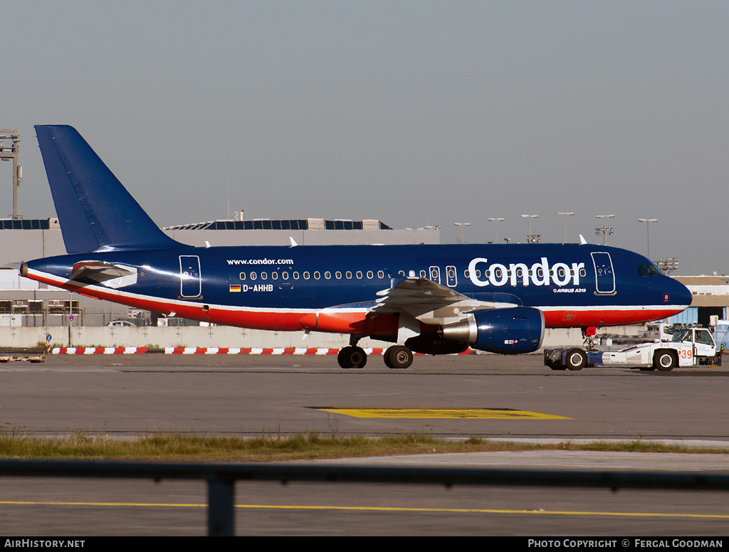 Aircraft Photo of D-AHHB | Airbus A319-112 | Condor Flugdienst | AirHistory.net #113430