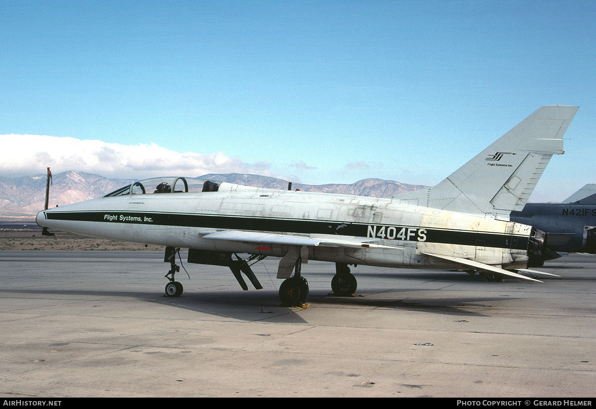 Aircraft Photo of N404FS | North American F-100F Super Sabre | Flight Systems Inc. | AirHistory.net #113432