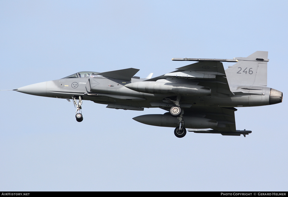 Aircraft Photo of 39246 | Saab JAS 39C Gripen | Sweden - Air Force | AirHistory.net #113439