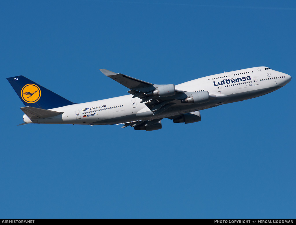 Aircraft Photo of D-ABTH | Boeing 747-430M | Lufthansa | AirHistory.net #113446