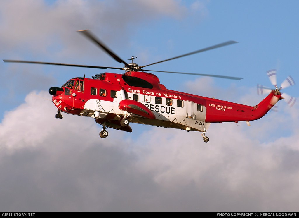 Aircraft Photo of EI-CXS | Sikorsky S-61N | Irish Coast Guard | AirHistory.net #113454
