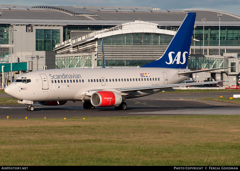 Aircraft Photo of SE-RES | Boeing 737-7BX | Scandinavian Airlines - SAS | AirHistory.net #113463