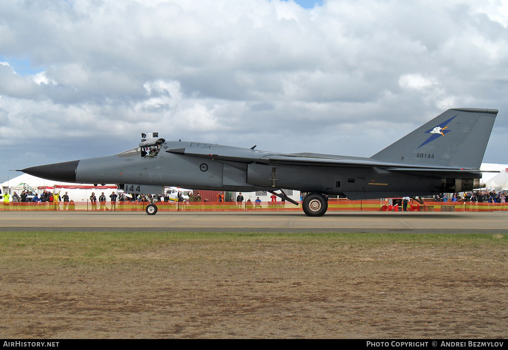 Aircraft Photo of A8-144 | General Dynamics F-111C Aardvark | Australia - Air Force | AirHistory.net #113481