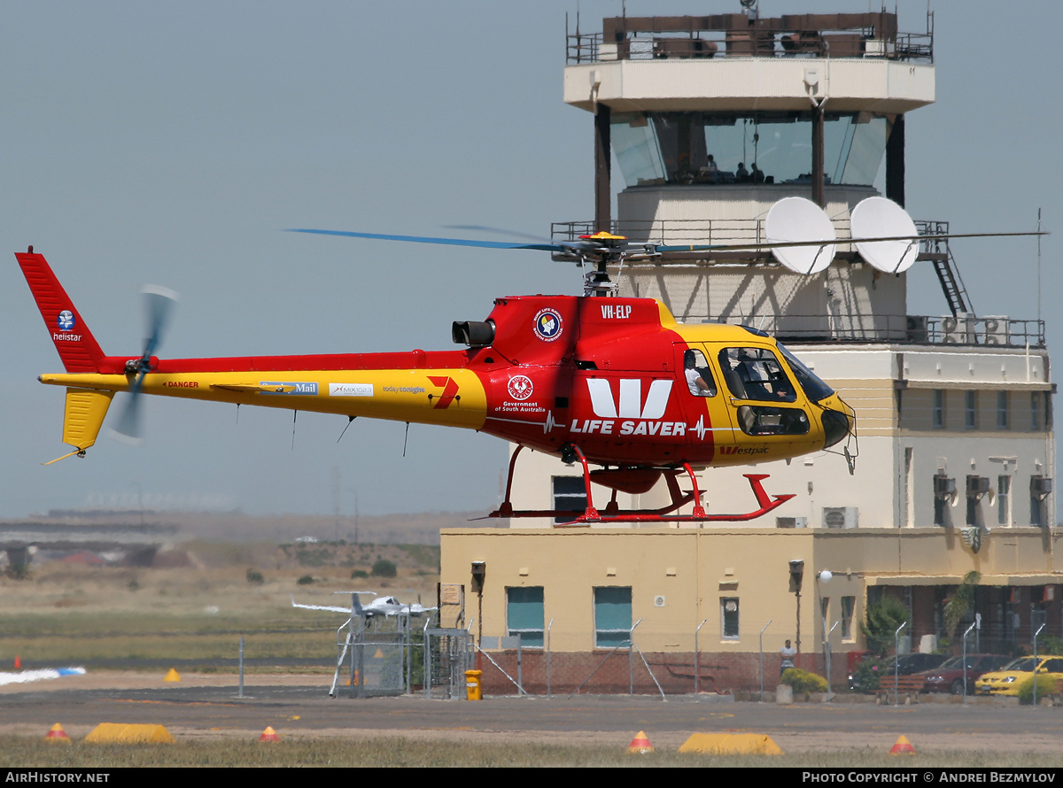 Aircraft Photo of VH-ELP | Aerospatiale AS-350B Ecureuil | Lifesaver Helicopter Rescue Service | AirHistory.net #113482
