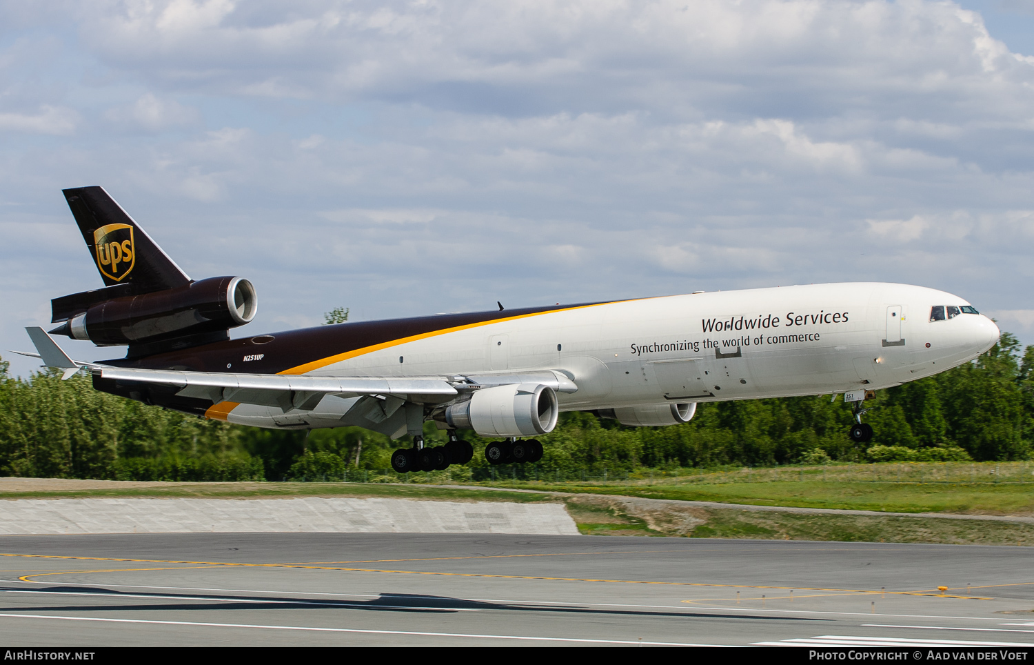 Aircraft Photo of N251UP | McDonnell Douglas MD-11/F | United Parcel Service - UPS | AirHistory.net #113487