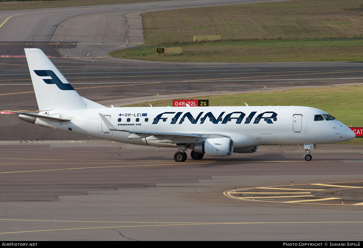 Aircraft Photo of OH-LEI | Embraer 170STD (ERJ-170-100STD) | Finnair | AirHistory.net #113492