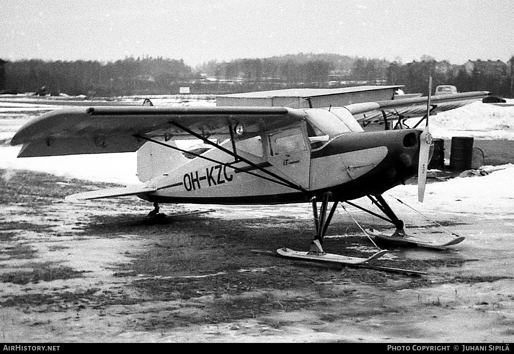 Aircraft Photo of OH-KZC | SAI KZ VII Lærke | LT Lentotoimi | AirHistory.net #113509