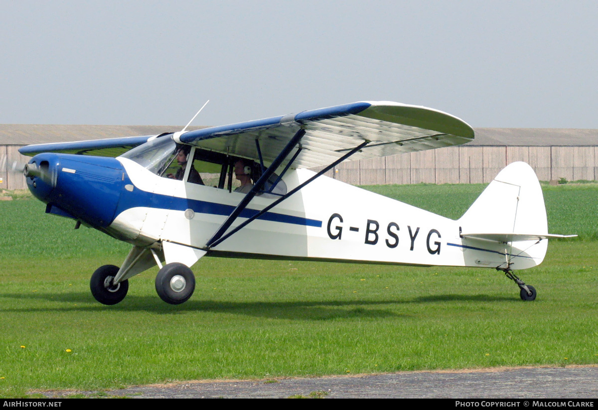 Aircraft Photo of G-BSYG | Piper PA-12 Super Cruiser | AirHistory.net #113530