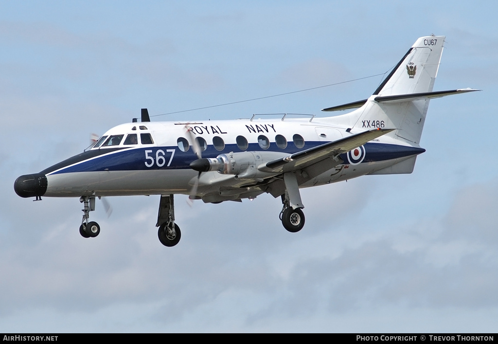 Aircraft Photo of XX486 | Scottish Aviation HP-137 Jetstream T2 | UK - Navy | AirHistory.net #113545