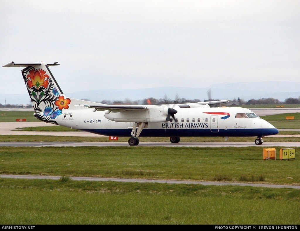 Aircraft Photo of G-BRYW | Bombardier DHC-8-311Q Dash 8 | British Airways | AirHistory.net #113546