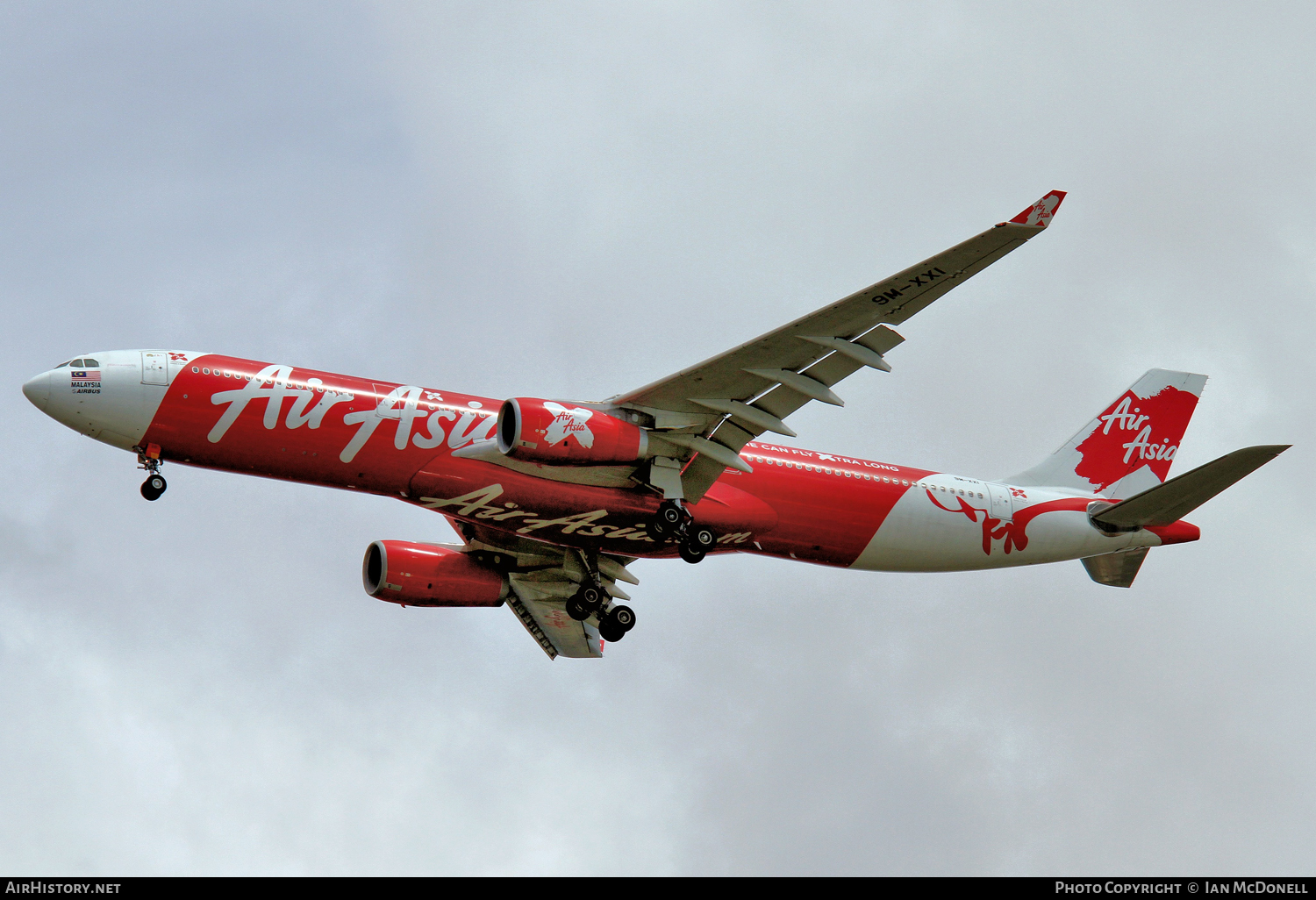 Aircraft Photo of 9M-XXI | Airbus A330-343E | AirAsia X | AirHistory.net #113564