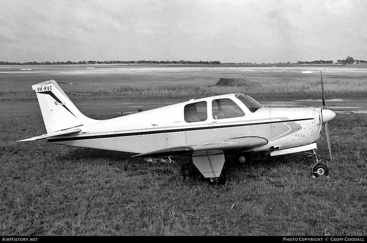 Aircraft Photo of VH-RVC | Beech B33 Debonair | AirHistory.net #113579