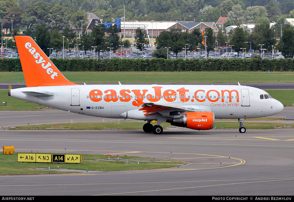 Aircraft Photo of G-EZBU | Airbus A319-111 | EasyJet | AirHistory.net #113606