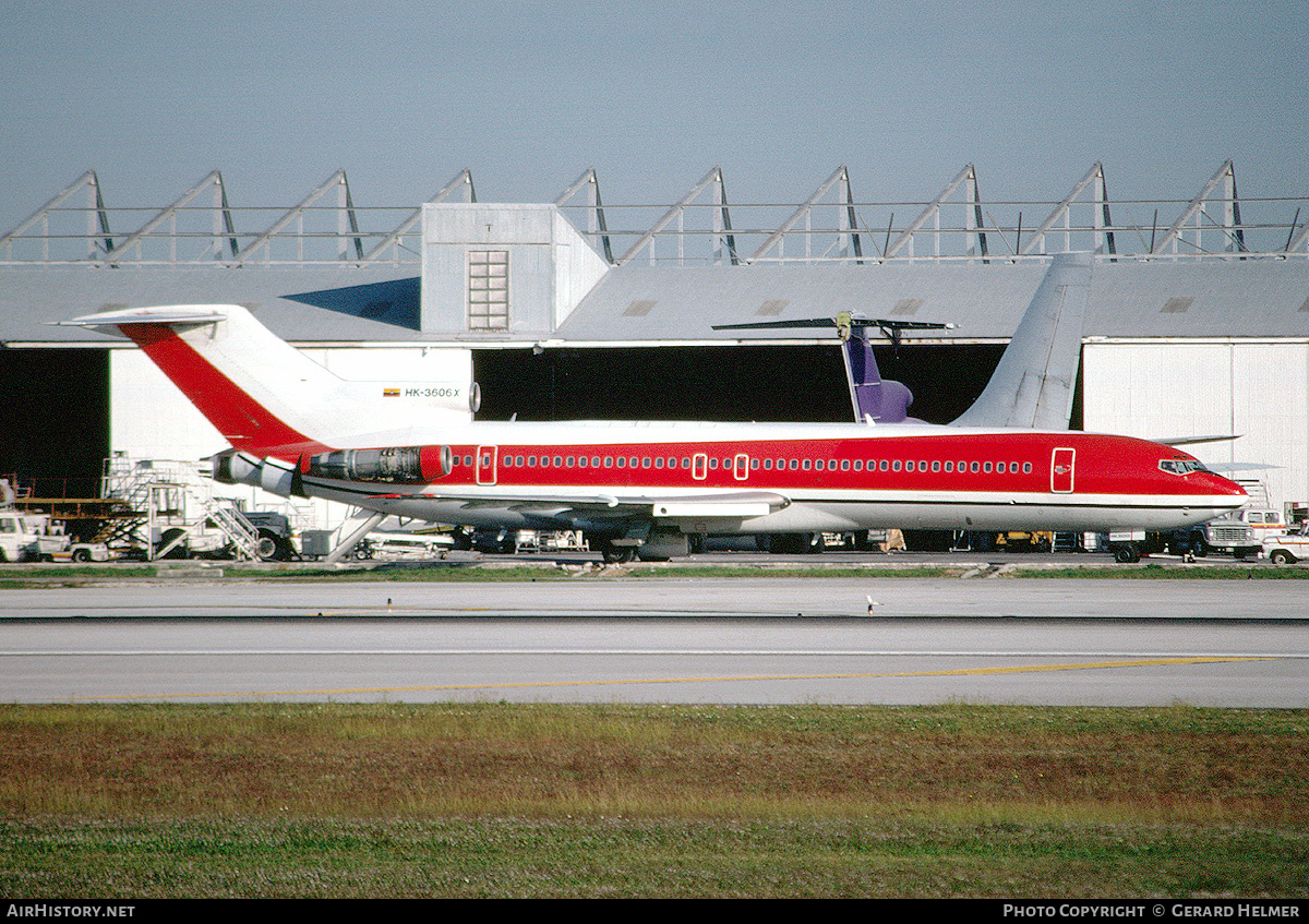 Aircraft Photo of HK-3606X | Boeing 727-264 | AirHistory.net #113618