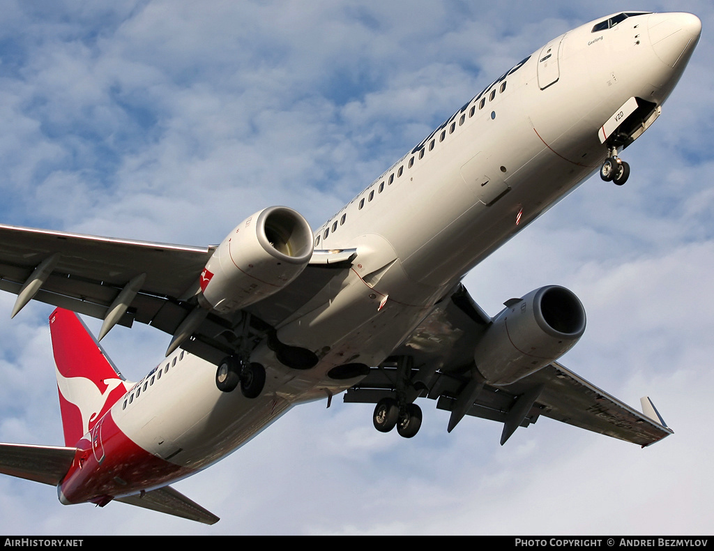 Aircraft Photo of VH-VZD | Boeing 737-838 | Qantas | AirHistory.net #113623