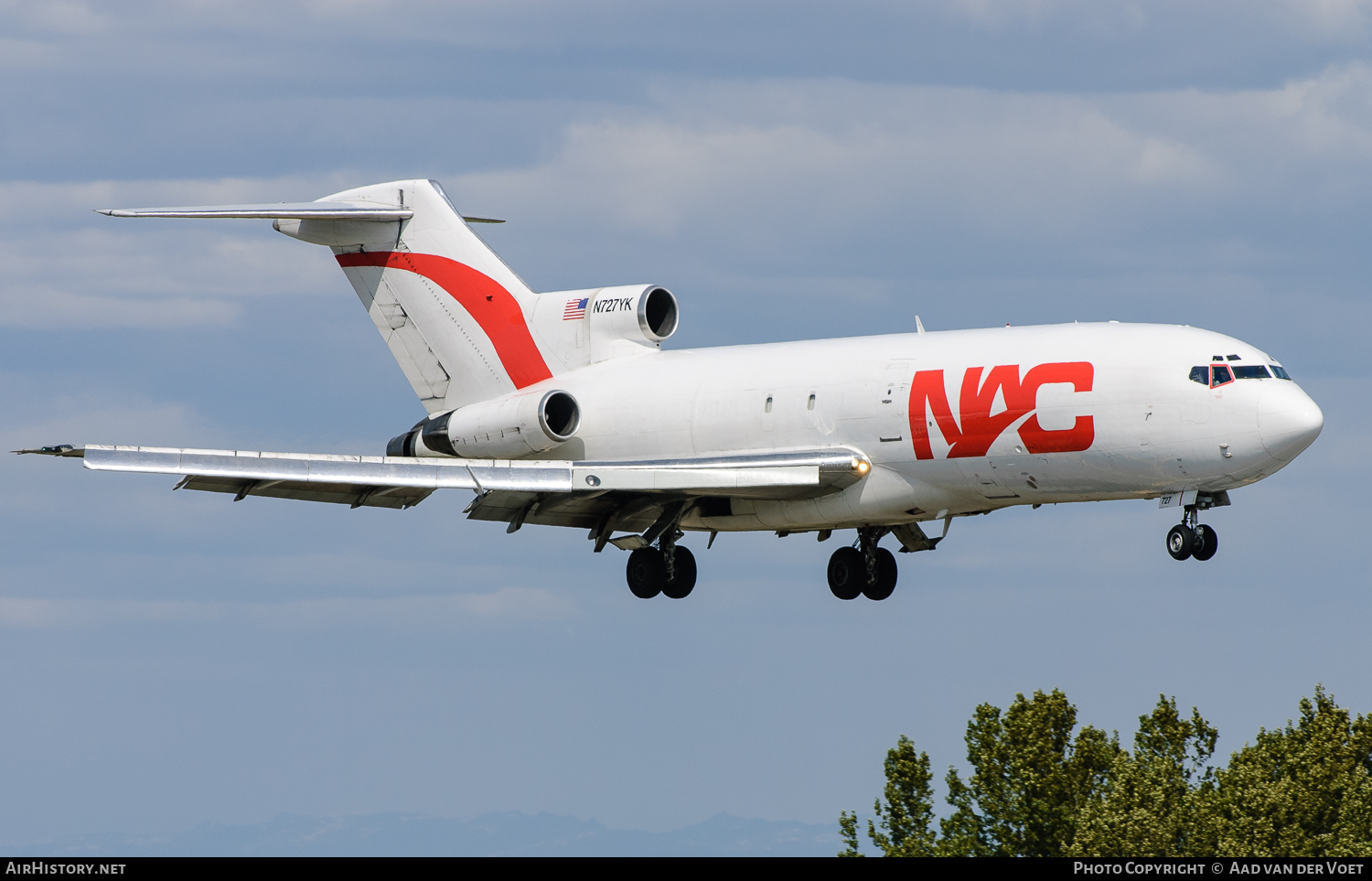 Aircraft Photo of N727YK | Boeing 727-22C | Northern Air Cargo - NAC | AirHistory.net #113651