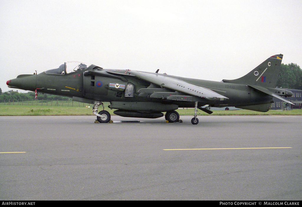 Aircraft Photo of ZD410 | British Aerospace Harrier GR7 | UK - Air Force | AirHistory.net #113655