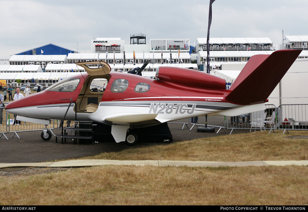 Aircraft Photo of N281CJ | Cirrus SF-50 Vision (mock-up) | AirHistory.net #113658