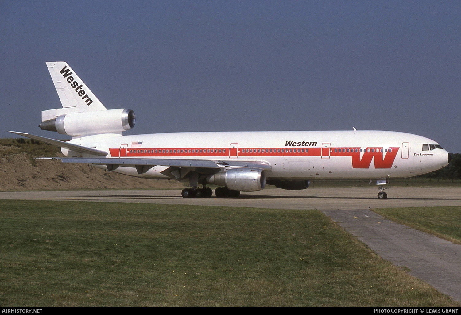 Aircraft Photo of N821L | McDonnell Douglas DC-10-30 | Western Airlines | AirHistory.net #113667