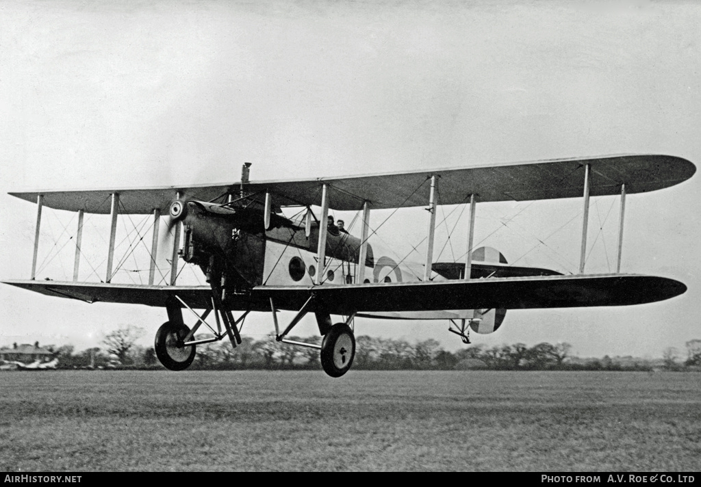 Aircraft Photo of J6852 | Avro 549C Aldershot IV | UK - Air Force | AirHistory.net #113698