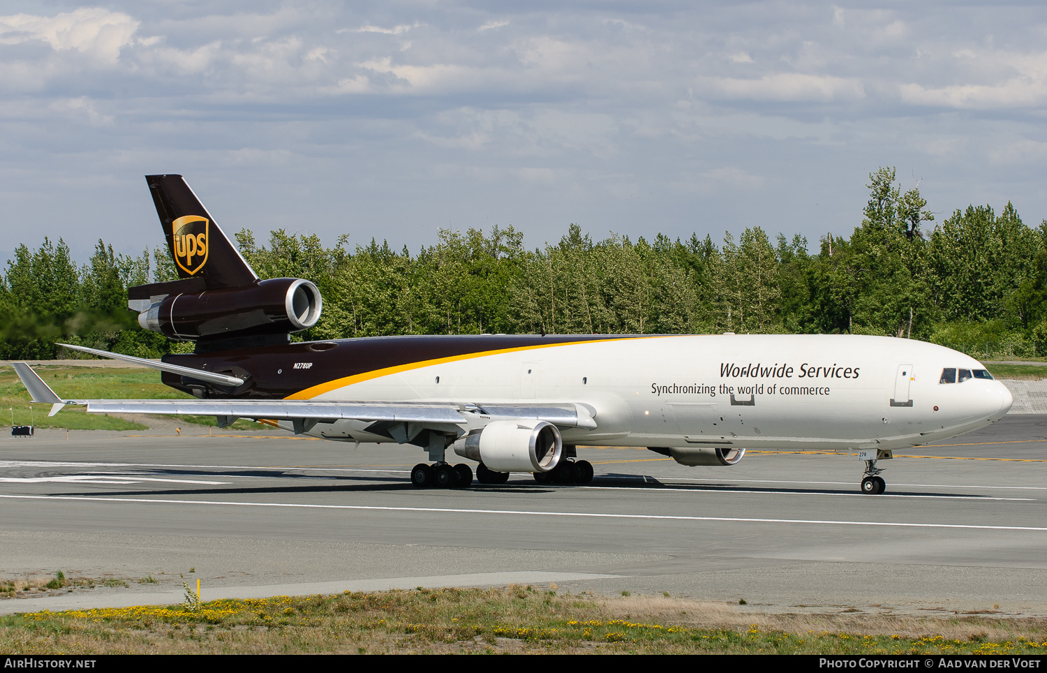 Aircraft Photo of N278UP | McDonnell Douglas MD-11/F | United Parcel Service - UPS | AirHistory.net #113709