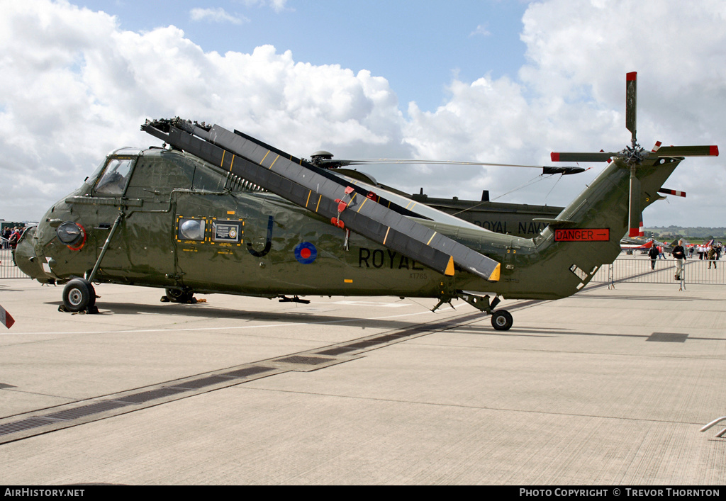 Aircraft Photo of XT765 | Westland WS-58 Wessex HU.5 | UK - Navy | AirHistory.net #113716