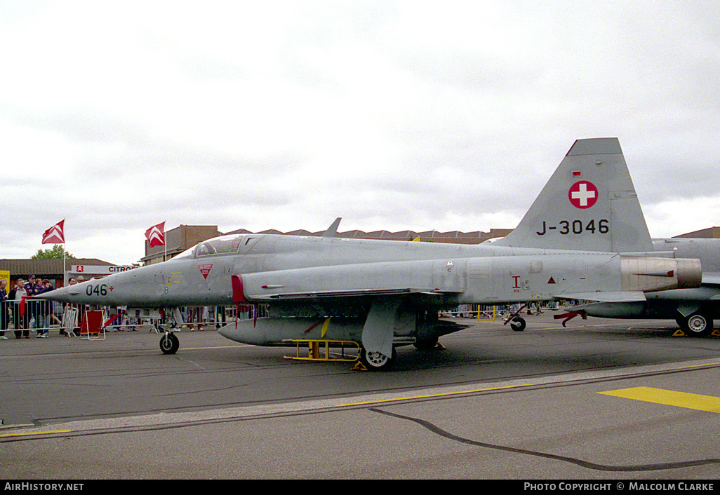 Aircraft Photo of J-3046 | Northrop F-5E Tiger II | Switzerland - Air Force | AirHistory.net #113726
