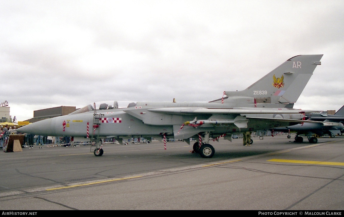 Aircraft Photo of ZE839 | Panavia Tornado F3 | UK - Air Force | AirHistory.net #113729