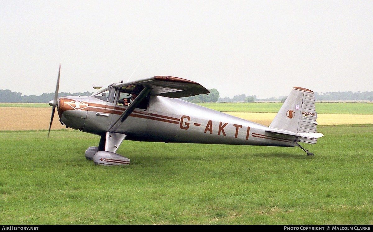 Aircraft Photo of G-AKTI | Luscombe 8A Silvaire | AirHistory.net #113730