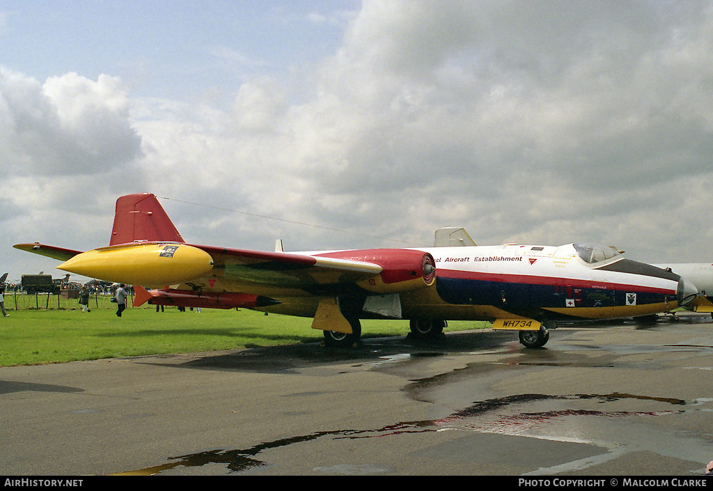 Aircraft Photo of WH734 | English Electric Canberra B(TT)2 | UK - Air Force | AirHistory.net #113735