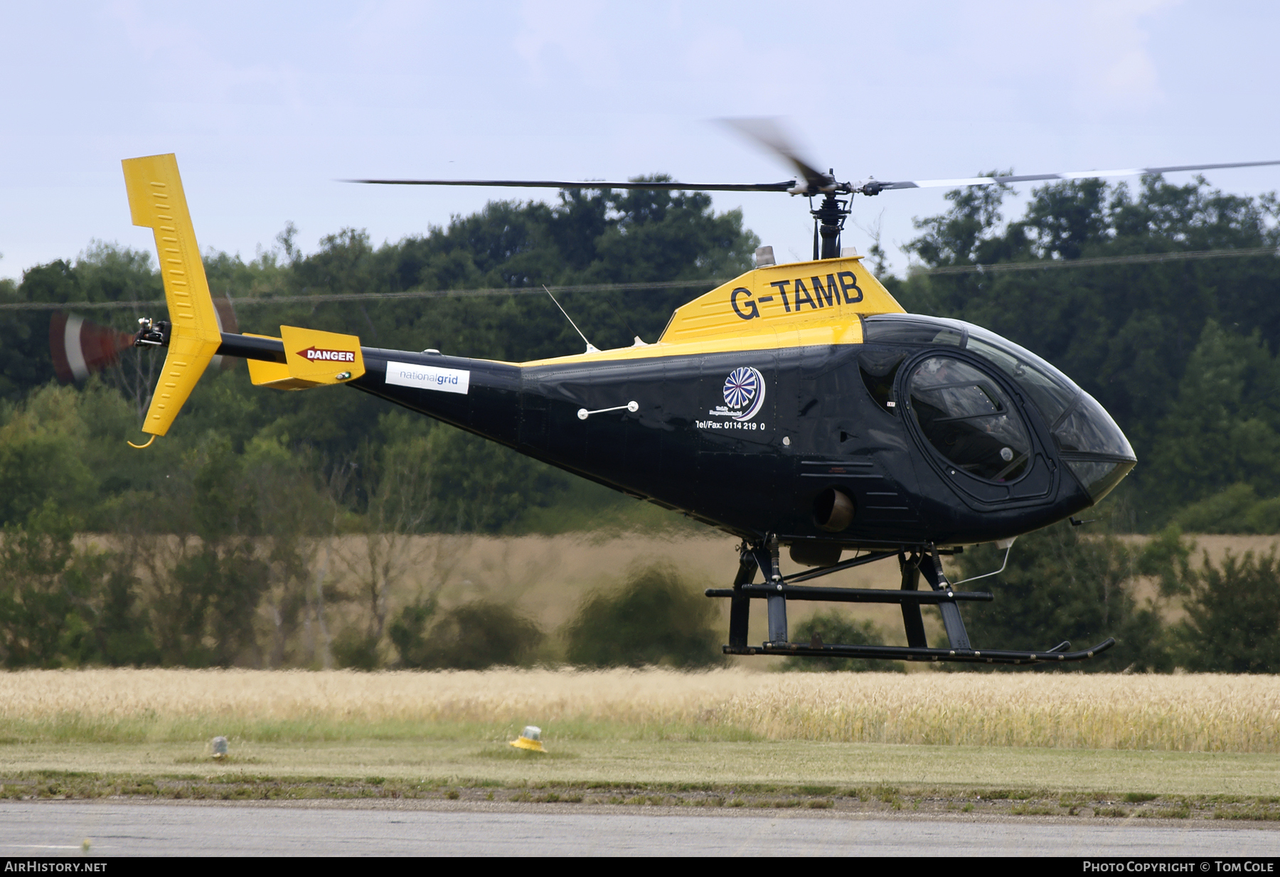 Aircraft Photo of G-TAMB | Schweizer 269D 333 | National Grid | AirHistory.net #113750