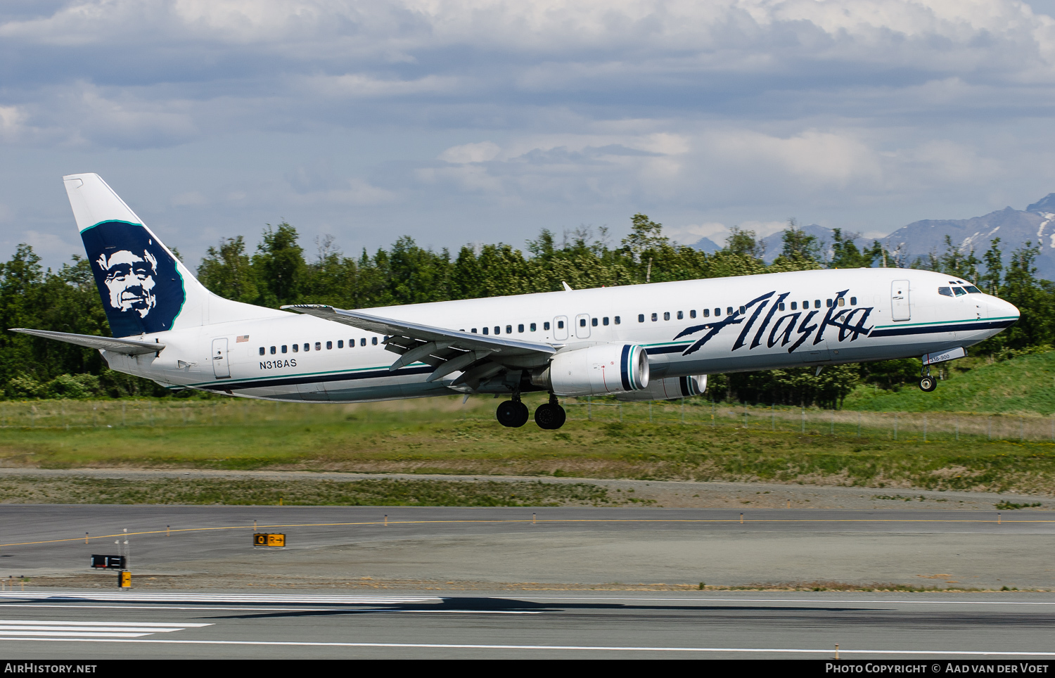 Aircraft Photo of N318AS | Boeing 737-990 | Alaska Airlines | AirHistory.net #113758