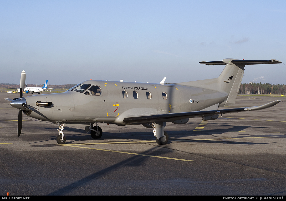 Aircraft Photo of PI-04 | Pilatus PC-12NG (PC-12/47E) | Finland - Air Force | AirHistory.net #113766
