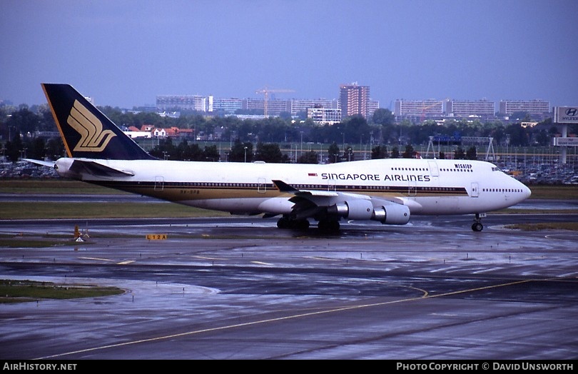 Aircraft Photo of 9V-SPB | Boeing 747-412 | Singapore Airlines | AirHistory.net #113768