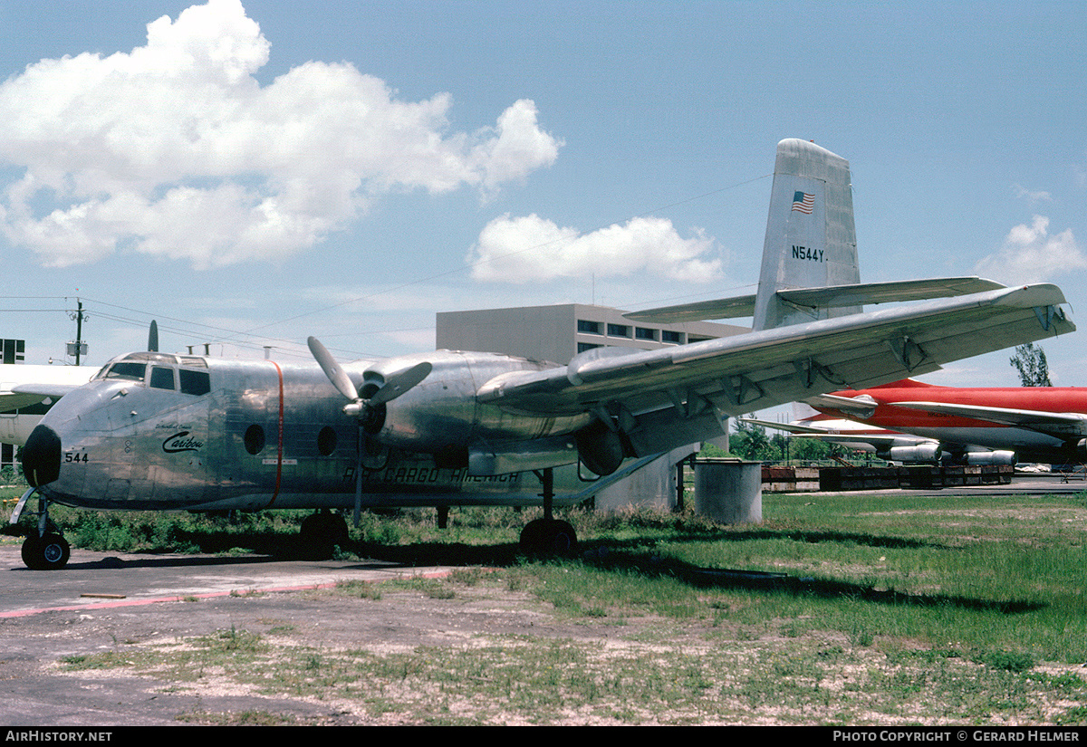 Aircraft Photo of N544Y | De Havilland Canada DHC-4A Caribou | Air Cargo America | AirHistory.net #113769